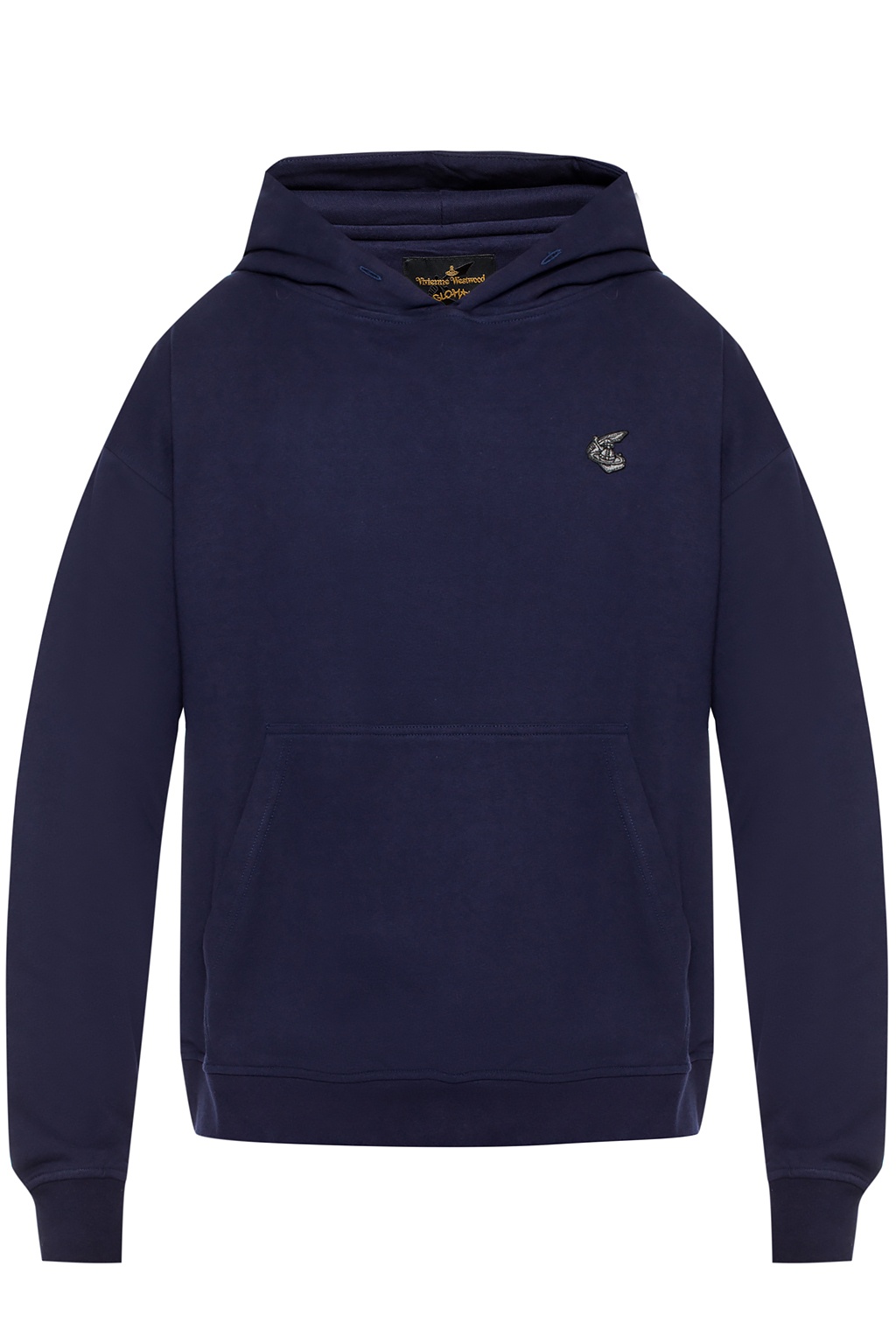 Navy blue Patched hoodie Vivienne Westwood Vitkac Canada